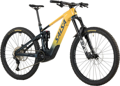 Salsa Notch C Deore 12 Ebike - 29" Carbon Slate / Apricot Small