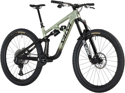 Salsa BLKthorn 145 C X0 AXS Transmission Bike - 29" Carbon CoffeeBLK / Sage Medium