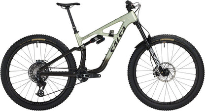 Salsa BLKthorn 145 C X0 AXS Transmission Bike - 29" Carbon CoffeeBLK / Sage Medium