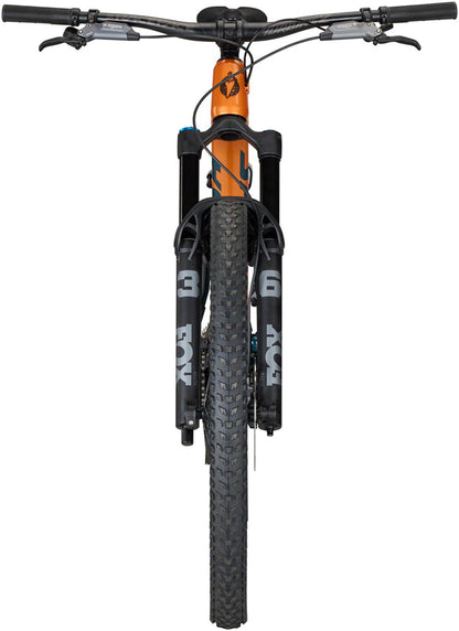 Salsa BLKthorn 145 C GX AXS Transmission Bike - 29" Carbon Slate / Terracotta Large