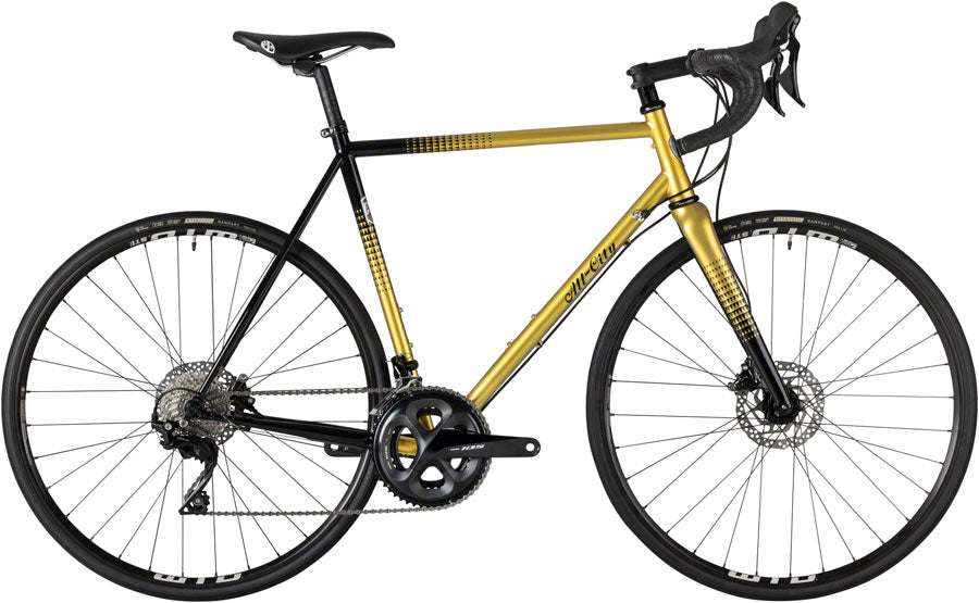 All-City Zig Zag Bike - 700c Steel 105 Golden Leopard 52cm