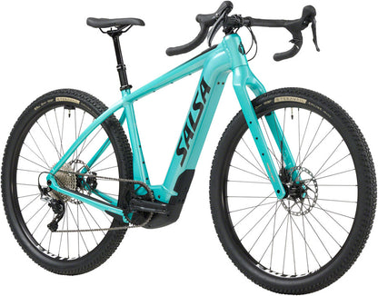 Salsa Tributary GRX 600 Ebike - 29" Aluminum Teal Small