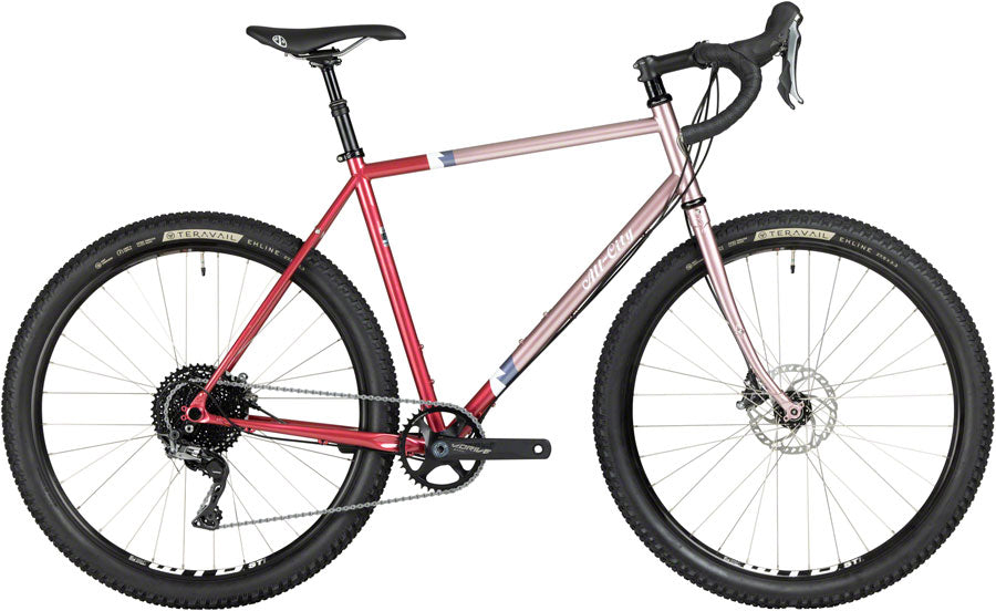 All-City Gorilla Monsoon Bike - 650b Steel GRX Hotberry Rhubarb 52cm