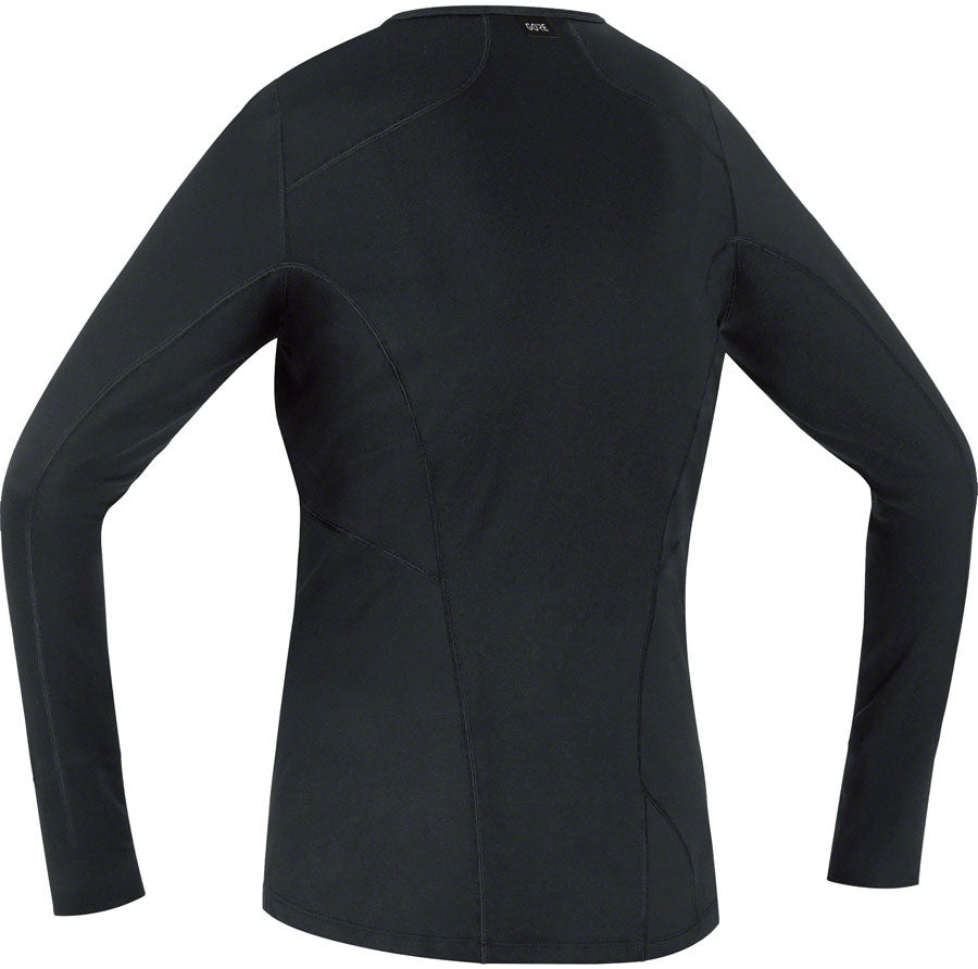 Gorewear M Base Layer Long Sleeve Shirt - Black Women's Medium