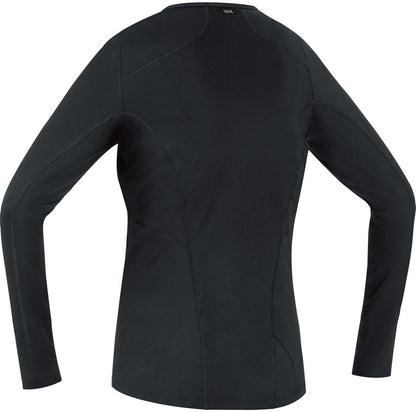 Gorewear M Base Layer Long Sleeve Shirt - Black Women's Medium