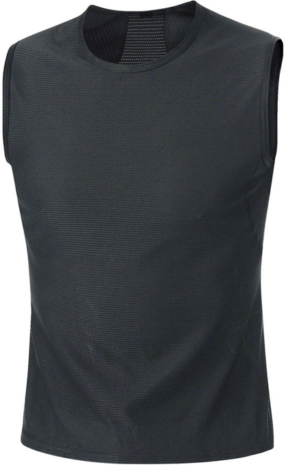 Gorewear M Base Layer Sleeveless Shirt - Black Men's Medium/Large