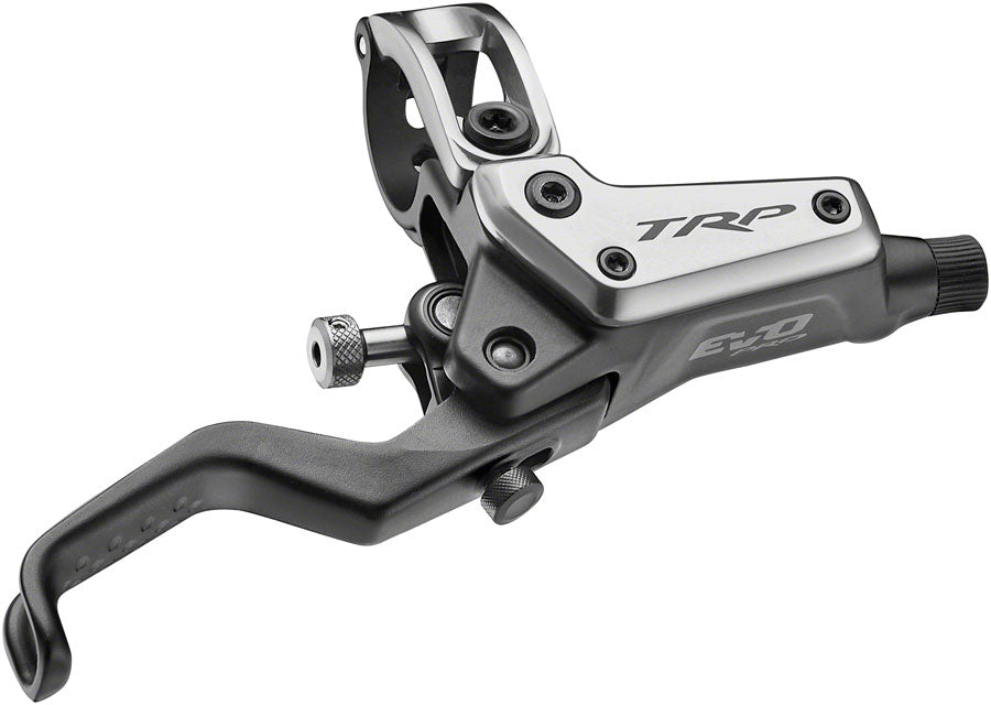 TRP EVO Pro HD-M9040 Disc Brake Lever - Right/Front Rear 1900mm Hose Post Mount 4-Piston Gray