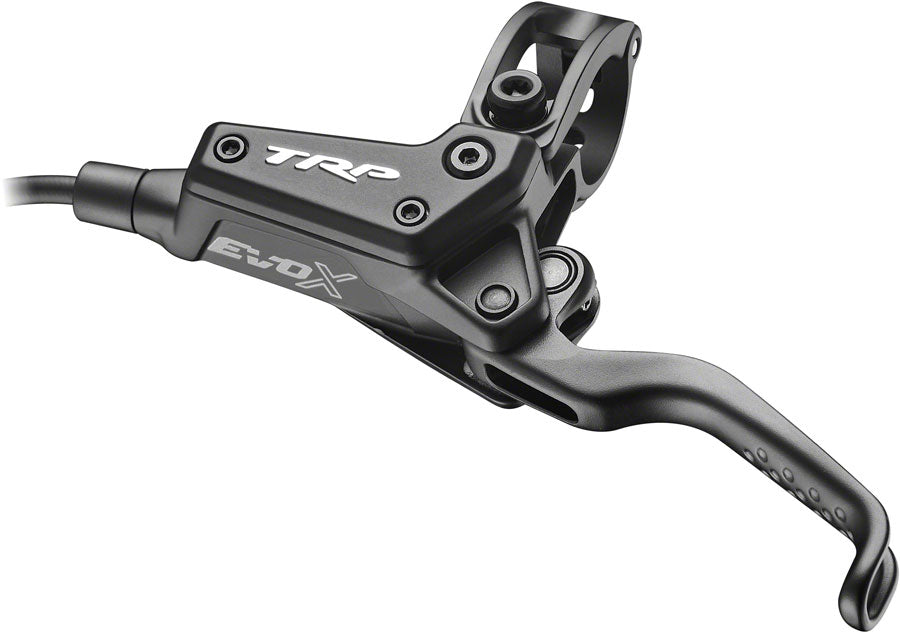 TRP EVO X HD-M9020 Disc Brake Lever - Left/Front Rear 1900mm Hose Post Mount 2-Piston BLK