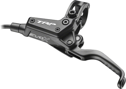TRP EVO X HD-M9020 Disc Brake Lever - Left/Front Rear 1900mm Hose Post Mount 2-Piston BLK