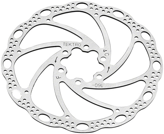 Tektro TR160-22 Disc Rotor - 160mm 6-Bolt 1.8mm Thickness