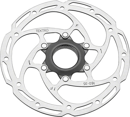 Tektro TR160-35 Disc Brake Rotor - 160mm Center-Lock 1.8mm Thickness