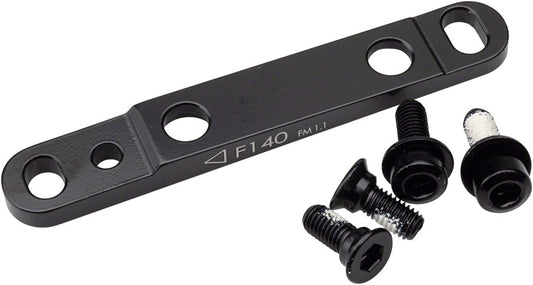 Tektro F5 Disc Brake Adaptor - Front Flat Mount Compatible 140 160mm Rotor