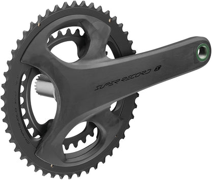 Campagnolo Super Record S Wireless Crankset - 165mm 12-Speed 45/29t Campy 121/88 Asym BCD Ultra Torque Spindle Carbon