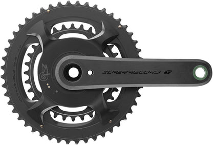 Campagnolo Super Record S Wireless Power Meter Crankset - 175mm 12-Speed 50/34t Campy 121/88 Asym BCD Ultra Torque Spindle Carbon