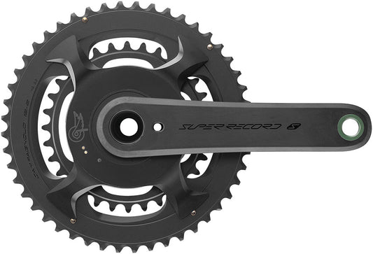 Campagnolo Super Record S Wireless Power Meter Crankset - 172.5mm 12-Speed 48/32t Campy 121/88 Asym BCD Ultra Torque Spindle Carbon