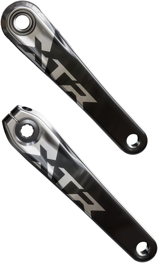 Shimano XTR FC-9200 XC Crankset - 165mm 12-Speed 1x Direct Mount Hollowtech II Hollow-Forged Crankarms BLK/Silver