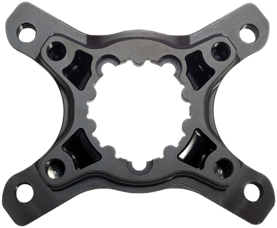 Cane Creek eeWings Chainring Spider - 4-Bolt 110 80 Asymmetric BCD 3-Bolt Mount Type Shimano GRX 1x 2x Systems BLK