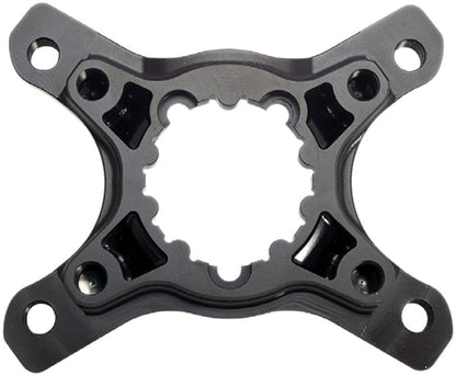 Cane Creek eeWings Chainring Spider - 4-Bolt 110 80 Asymmetric BCD 3-Bolt Mount Type Shimano GRX 1x 2x Systems BLK