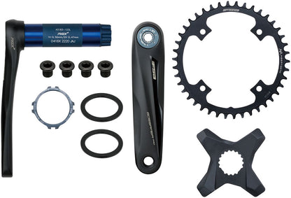 FSA Gossamer Pro AGX+ Modular Crankset 44T 172.5mm N11
