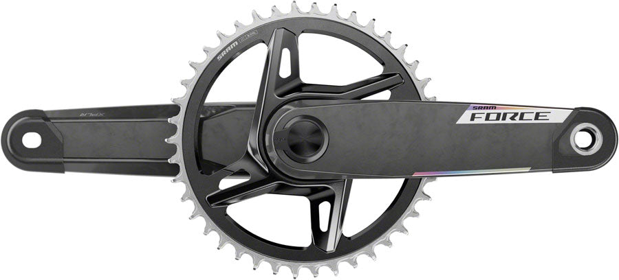 SRAM Force 1x XPLR AXS Power Meter Wide Crankset - 175mm 12/13-Speed 42t 8-Bolt Direct Mount DUB PM Spindle Carbon E1