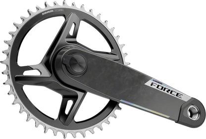 SRAM Force 1x XPLR AXS Power Meter Wide Crankset - 170mm 12/13-Speed 42t 8-Bolt Direct Mount DUB PM Spindle Carbon E1