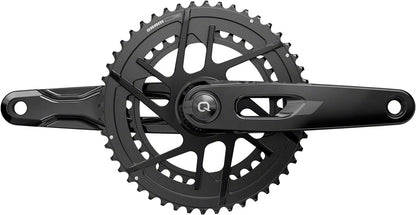 SRAM Rival AXS Power Meter Crankset - 165mm 12-Speed 46/33t 8-Bolt Direct Mount DUB PM Spindle BLK E1