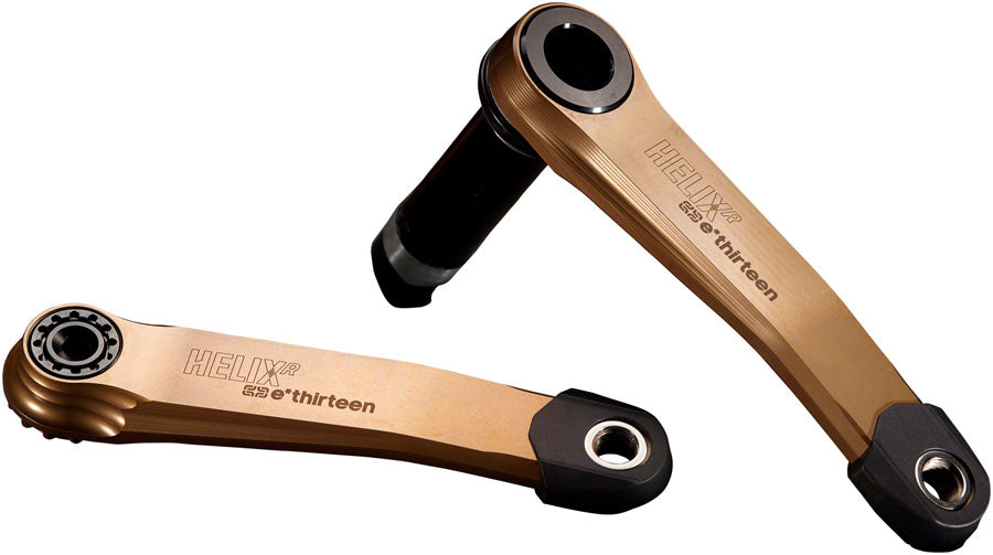 e*thirteen Helix Race Crankset - 175mm 73mm 30mm Spindle e*thirteen P3 Connect Interface Bronze