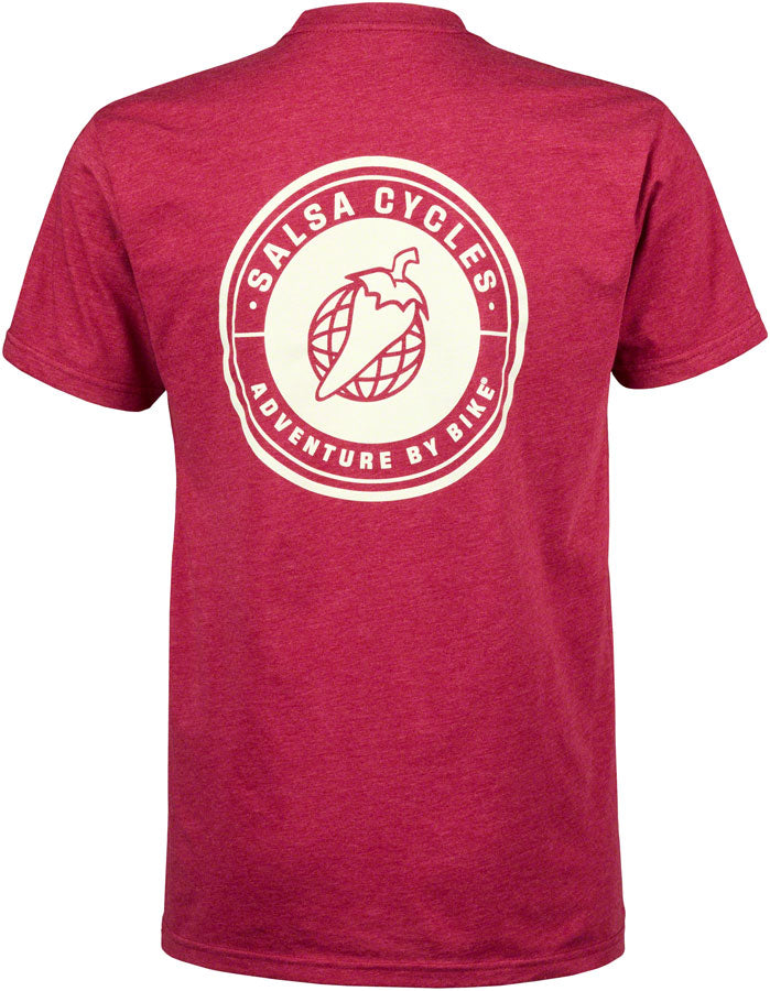 Salsa Logo Short Sleeve T-Shirt - Unisex Red Medium
