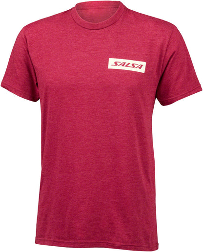 Salsa Logo Short Sleeve T-Shirt - Unisex Red 3X-Large