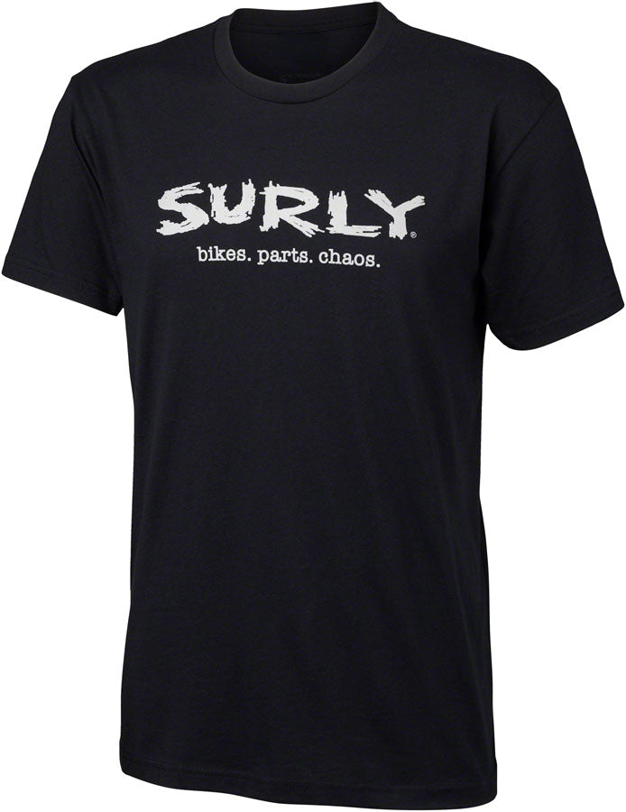 Surly Famous Last Words Short Sleeve T-Shirt - Unisex Black Medium