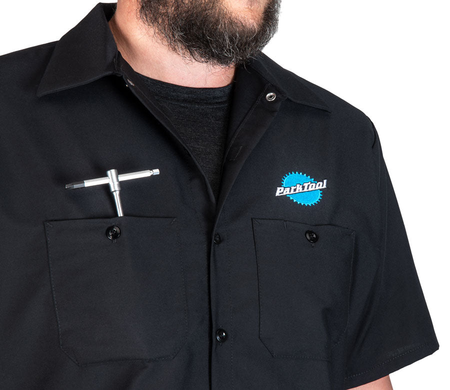 Park Tool MS-3 Mechanic Shirt Black -Small