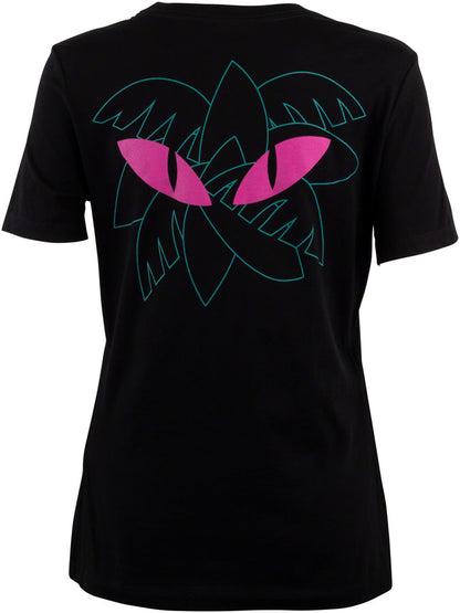 All-City Night Claw Women's T-Shirt - Black Blue/ Green Magenta X-Large