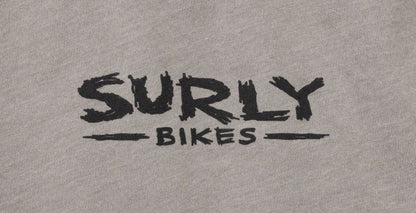 Surly The Ultimate Frisbee Men's T-Shirt - Gray Small