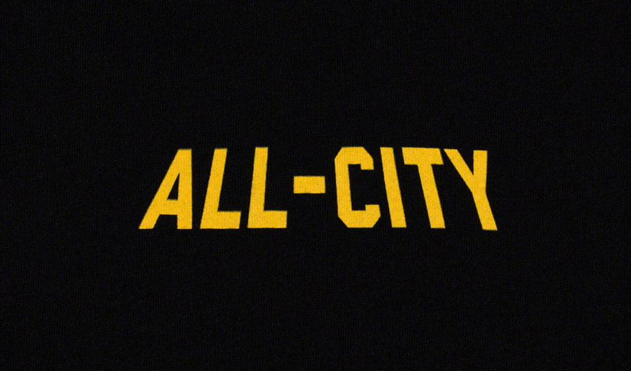 All-City Club Tropic Women's T-Shirt - Black Medium