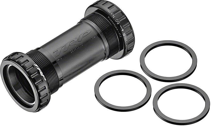 TRP BB-M8000 English Bottom Bracket - English BSA For 68/73/83mm BB Shell Frame Width For 30mm Crank Spindle BLK