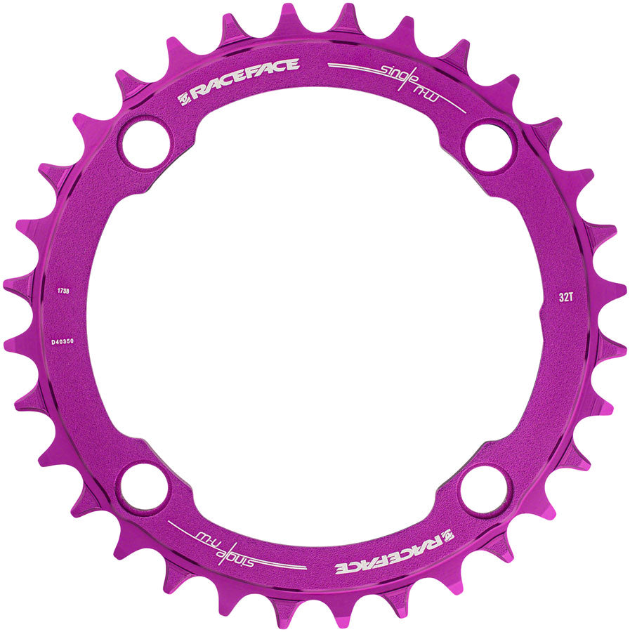 Race Face 104 NW Chainring 104BCD 32T Purple
