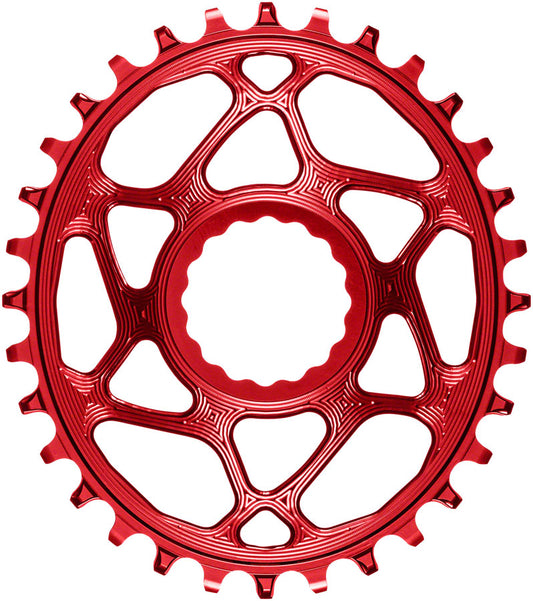 absoluteBLACK Oval Cinch DM Boost Chainring 32T - Red