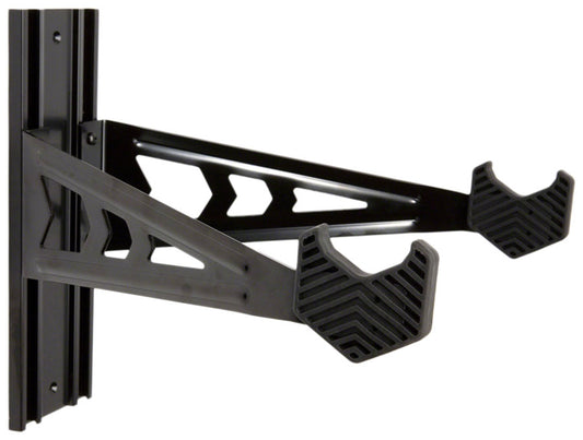 Feedback Sports Wall Rack Display Stand - 1-Bike Wall Mounted Black