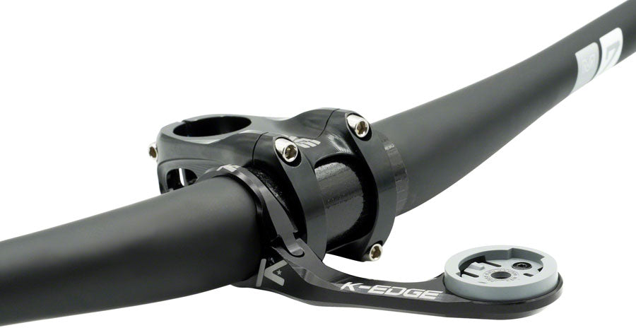 K-EDGE Wahoo MAX XL Computer Mount - 35.0mm Black Anodize