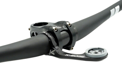 K-EDGE Wahoo MAX XL Computer Mount - 35.0mm Black Anodize