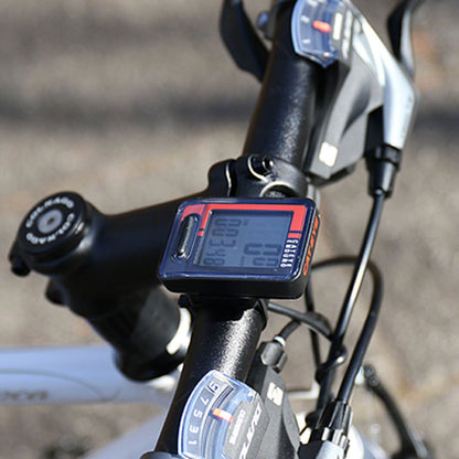 Cateye Enduro Wired Computer - Black/Red