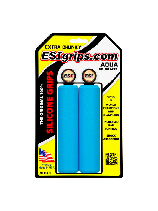 ESI Extra Chunky Grips - Aqua