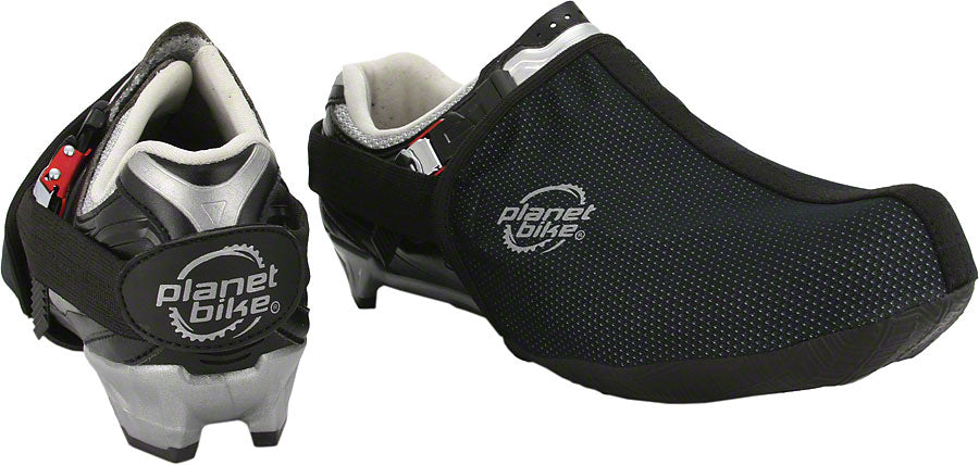 Planet Bike Dasher Toe Shoe Cover: Black XL