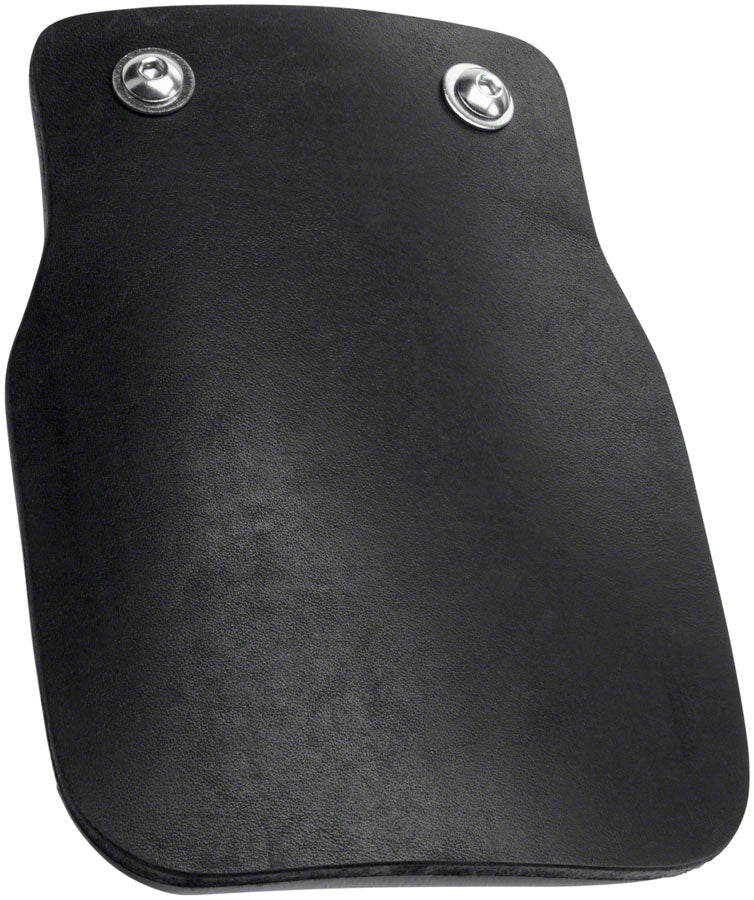 Benno Leather Fender Mud Flap for Boost - Sold Each Black