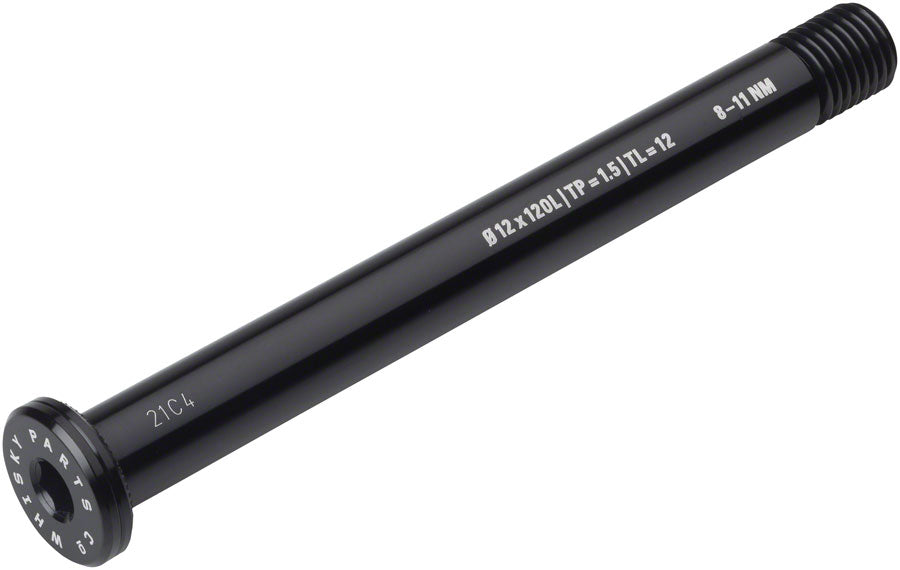 WHISKY No.9 Thru Bolt - 12mm 120mm P1.5 TL12 Black