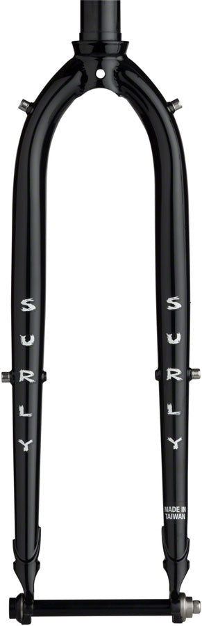 Surly Midnight Special Fork - 650b/700c 12x100mm Thru-Axle 1-1/8" Straight Steerer Steel 50mm Offset BLK