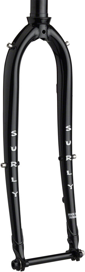 Surly Midnight Special Fork - 650b/700c 12x100mm Thru-Axle 1-1/8" Straight Steerer Steel 40mm Offset BLK