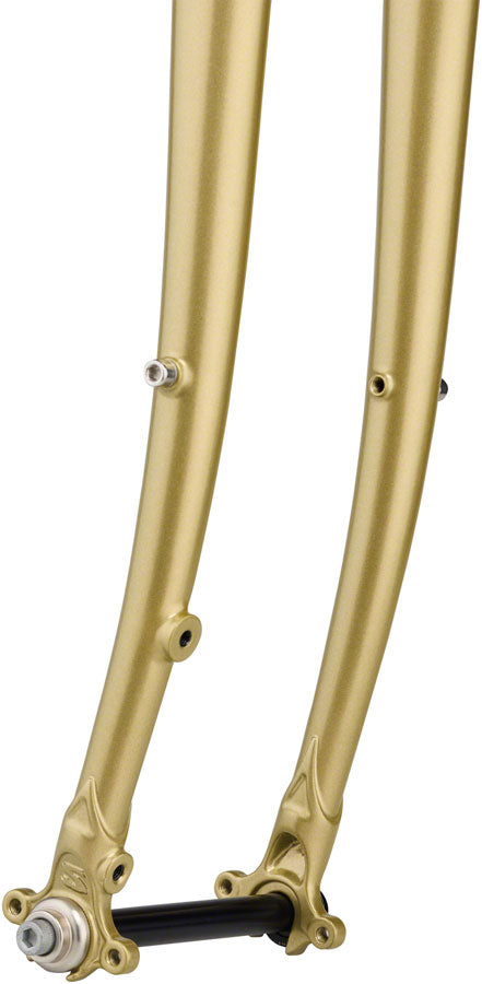 Surly Midnight Special Fork - 650b/700c 12x100mm Thru-Axle 1-1/8" Straight Steerer Steel 50mm Offset Fool's Gold