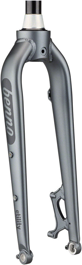 Benno Boost Replacement Fork - Aluminum 2022+ Thru-Axle 24" Post Mount Anthracite