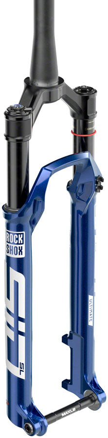 RockShox SID SL Ultimate Race Day 2 Suspension Fork - 29" 100 mm 15 x 110 mm 44 mm Offset Blue Crush 3P Remote D1